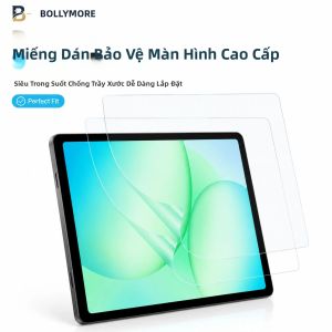 2 Miếng Phim Bảo Vệ Màn Hình Giấy Mờ Cho Samsung Galaxy Tab S6 Lite A7 A8 A9 A11 Plus S7 S8 S9 FE 12.4 S10 S11 Ultra Phim Mềm PE Trong Suốt