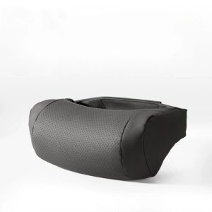 Gối Tựa Đầu Bằng Da Tổng Hợp Cho Ghế Ô Tô Tương Thích Với Mercedes-Benz BMW Audi Tesla Maybach - Hỗ Trợ Cổ Bằng Da Nhân Tạo