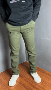 Celana Panjang Chino   Favone Legular Fit Army