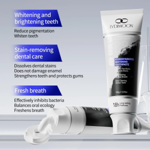 Hydroxyapatite Repair Whitening Toothpaste 100g Teeth Whitening Removal Yellow Stains Bad Breath Remove Tartar And Plaque Repair Enamel & Reduce Sensitivity