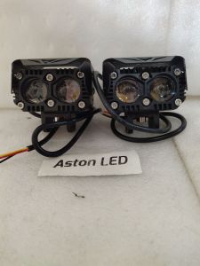 Tembak Laser Original Led Foglamp SQL OWL 2 Mata 2 Warna 45w