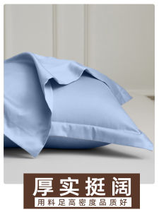 Thickened High Density Pure Cotton Pillowcase for Adults Bedroom Large Pillow Cover without Core 1000 Sticks Home Decor