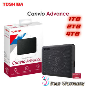 Toshiba Canvio® Advance V10 Portable Hard Drive1TB / 2TB / 4TB USB 3.2 SuperSpeed HDD 2.5 Model V10 Security/Auto-backup