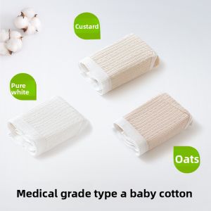 JIAZINI | Medical Grade Womens Cotton Underwear Antibacterial Extended Crotch Mid Waist Triangle Shorts Pure Cotton Comfortable Briefs