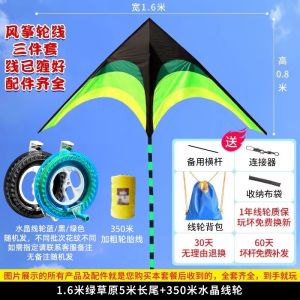 Large Size Professional Kite Easy to Fly in Light Wind for Adults New 2025 Grassland Kite Sport Fitness Fans Supplies