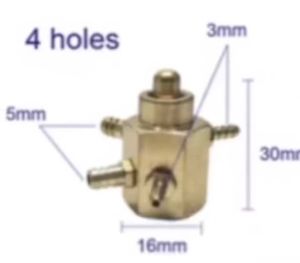 JNSUR Dental Chair Pedal Valve 2/4 Holes Dental Foot Control Accessories Dental Unit Pedal Switch Dentistry Material Accessory