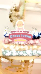 GAMIS RUFFLY COUPLE IBU DAN ANAK GAMIS MOTIF TERBARU