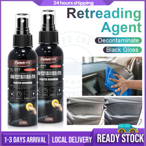 Car Plastic Coating Agent Refurbished Car Interior Rubber Leather Polish Dashboard Retreading Agent Motor Pengilat Plastik Kereta 汽车塑料翻新剂