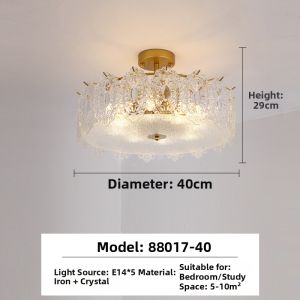 HAOJUESHIDENGSHI | Luxurious Modern Crystal Ceiling Light