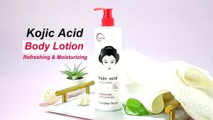 Kojic Acid Brightening Body Lotion Moisturizing Lightening Improve Skin Body Lotion 230ml