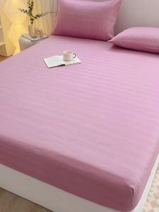 ผ้าปูที่นอน 3/3.5/5/6ฟุต satin ชุดผ้าปูที่นอน ไม่ซีดจาง ฟุตรัดมุม ผ้าปูรัดมุม