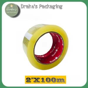 100 meters Packaging Tape | Clear tape Matibay at madikit 1 Roll