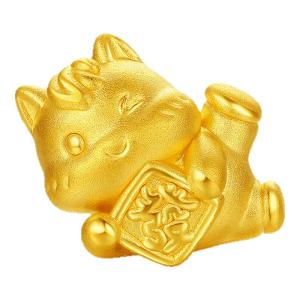 Wealth Prosperity Charm Bracelet with Golden Horse