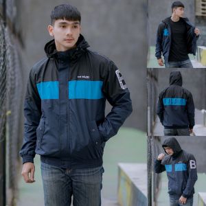 Jaket Parasut 3D Waterproop Anti Air