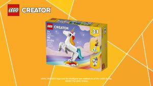 LEGO Creator 31140 Magical Unicorn Building Toy Set (145 Pieces) Mainan Balok (7 Tahun+) Mainan Balok Untuk Anak 7 Tahun+ Makhluk Ajaib Berukuran Portable - Lazada