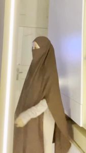 Tsurayya - Frenchkhimar Medina Tali Bahan Mazen Anti UV by Sultan Model Long Oval Free Cadar Tali/ FK Mazen Tali