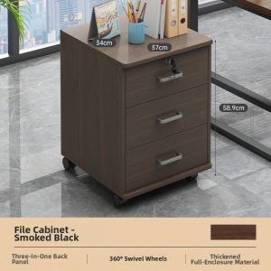 ZHUOHE | Wheeled Desk-Friendly Multi-Level Storage Drawer for Narrow Spaces
