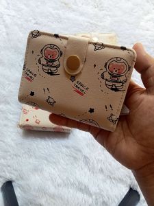dompet kecil lipat motif astronot