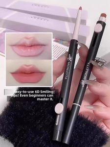 MONLEYTA | Waterproof Long-lasting Lip Liner Pen Double-ended Lip Brush Lipstick That Does Not Fade Color Enhancing Lip Makeup Tool