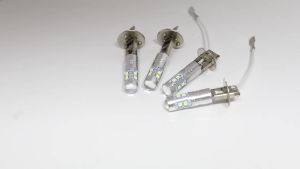 2 Chiếc H1 H3 LED Đèn Pha Ô Tô Bóng Đèn 12V Ánh Sáng Trắng Tự Động Đèn Băng Xanh Đèn Sương Mù Độ Sáng Cao Chiếu Sáng Ô Tô Phụ Kiện