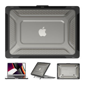 Anti-drop TPU Laptop Case with Screen Protection and Small Stand