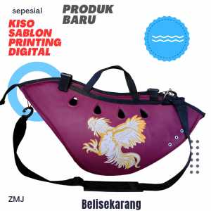 Kisa ayam jago sablon Tas ayam bangkok