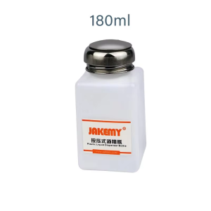 Bình Đựng Rượu Bằng Nhựa Cầm Tay JAKEMY JM-Z11 180ML Dùng Để Sửa Chữa Và Vệ Sinh Điện Thoại Di Động - Chai Đựng Chất Lỏng Rỗng