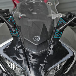 MOYUMO | Enhanced Thickness Carbon Fiber Decal Motorbike Protection Accessory