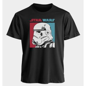 2025 Star Wars Peripheral Printed Short Sleeve Loose American T-Shirt Mens and Womens Daily Commuting Cotton Crew Neck T-Shirt