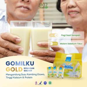 Gomilku Sachet SR12/Susu Gomilku SR12/Susu Etawa SR12/Susu Kambing SR12 Menyehatkan/Mencerdaskan
