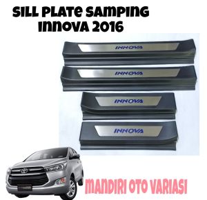 Sillplate samping mobil Toyota Innova 2016 sill plate samping pijakan kaki mobil