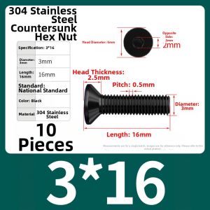 POWER&STRONG | Stainless Steel Hex Socket Head Screws