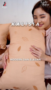 Lady Rose Prime - Bedcover Set Queen 160x200 Tinggi 30cm Fitted - Motif Abstrak / Bunga / Minimalis