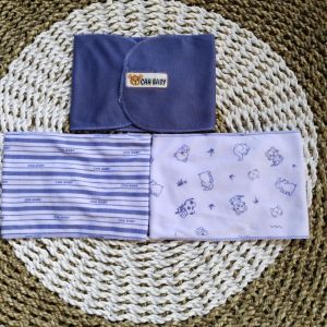 Promo 12 Pcs Gurita Bayi Perekat Gurita Bayi Baru Lahir / Amet Bayi Seri Sage Dan Biru