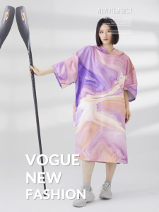 AquaPlay Diving Speed Drying Bathrobe Swimming Bath Towel Adult Surfing Beach Change Clothes Hoodie Cloak Champion Same Style