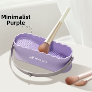 MONLEYTA | Makeup Brush & Sponge Cleaning Tool with Drying Function
