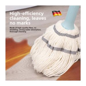 Self-Wringing Rotating Mop Water Mark Free