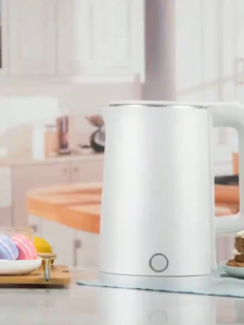 electric kettle stainless steel kettle automatic power off double-layer kettle household quick kettle