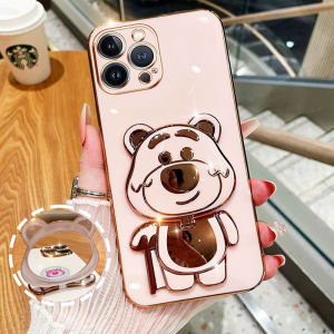 YBD Phone Case for Huawei Honor X5 X6A X7 X7A X8 Max X8A X9A X9 Pro Cute Flowing Sand Rabbit Bracket Full Silicone Soft Shell