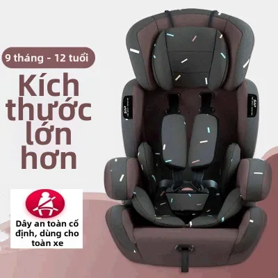 BONINGYU | Ghế Ô Tô Dễ Mang Cho Bé Từ 9 Tháng Đến 12 Tuổi Có Thể Ngồi Và Nằm