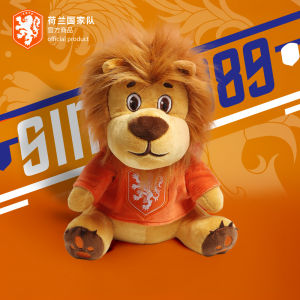 Lion Mascot Doll Football Fan Merchandise Soft Plush Toy Manchester United Barcelona AC Milan Bayern Munich Paris Saint-Germain Netherlands National Team