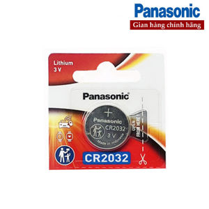Combo 2 viên pin CR2032 Panasonic Lithium 3V chính hãng