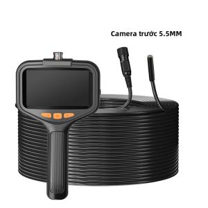 Máy Nội Soi Công Nghiệp Kiểm Tra Ô Tô Với Màn Hình 43 Ống Kính Kép Đầu Dò Chống Nước 8mm Camera 2600mAh Để Kiểm Tra Hệ Thống Ống Nước Và Ô Tô