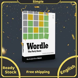 Wordle The Party Game for 2-4 Players Official Wordle Board Game Inspired Abstract Strategy Game
