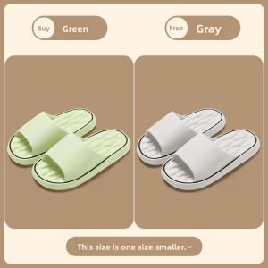 MONLEYTA | Couple Indoor Slippers Anti-Slip Deodorant Women Comfortable No Odor Men Home Slipper Spring 2024 New Style Home Comfortable