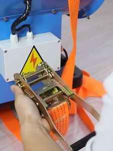 【24 Hours Delivery】10M Cargo Strap 4cm Heavy Duty Adjustable Ratchet Cargo Tie Down Strap Luggage Belt Tow Rope Tali.