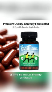 RediMove Natural Joint Support | Featuring UC-II Collagen 30 Vegetable Capsules