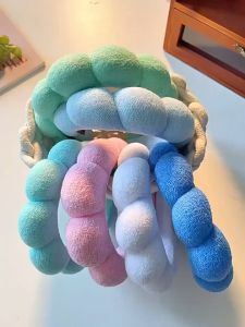 Fashion Travel Photography Headwear Colorful Cloud Sponge Hair Band Face Wash and Skincare Headband Home Sports Headwear