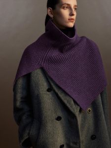 HUOLISI | Vintage French High Neck Warm Shawl Scarf