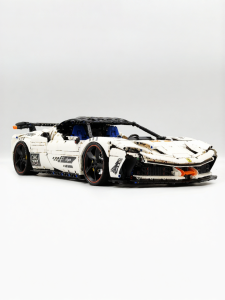 Custom Modified SF90 Racing Car Model Building Blocks